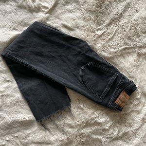 Aritzia Denim Forum Arlo High Rise Straight